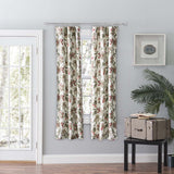 Ellis Curtain Madison Floral Printed Natural Ground Tailored 3