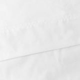 Ellis Classic Tailored Design in a Perma Press Fabric 3" Rod Pocket Tailored Pair with Ties White