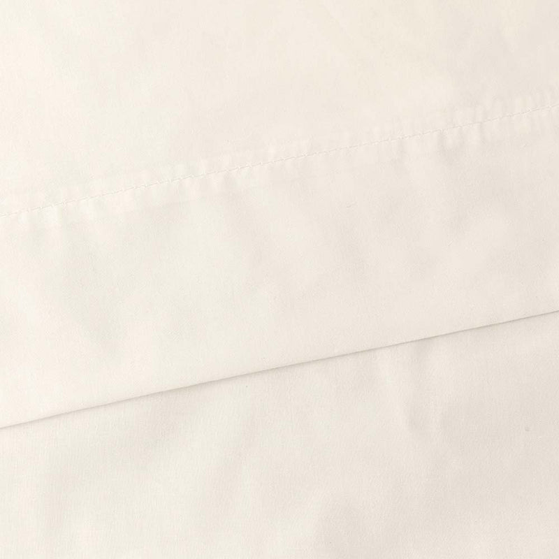 Ellis Classic Tailored Design in a Perma Press Fabric 3" Rod Pocket Lined Tapered Valance 42"x18" Natural