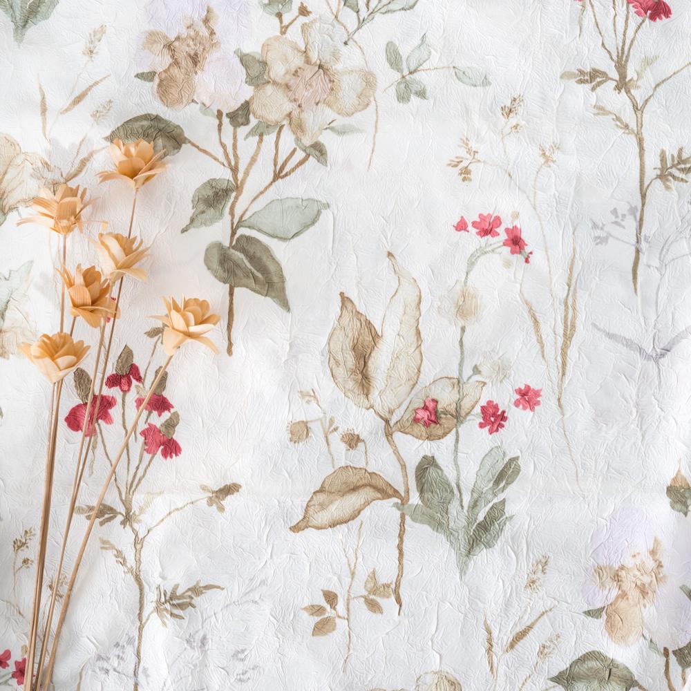 Ellis Curtain Sophia Rod Pocket Valance - 48x15", Multi