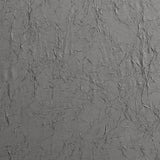 Ellis Curtain Portland Crushed Taffeta Rod Pocket Valance - 48x15", Grey