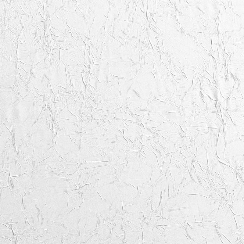 Ellis Curtain Portland Crushed Taffeta Rod Pocket Valance - 48x15", White