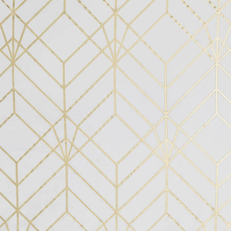 Ellis Curtain Deco Crushed Taffeta Rod Pocket Valance - 48x15", Gold