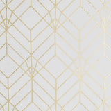 Ellis Curtain Deco Crushed Taffeta Rod Pocket Tailored Panel - Gold