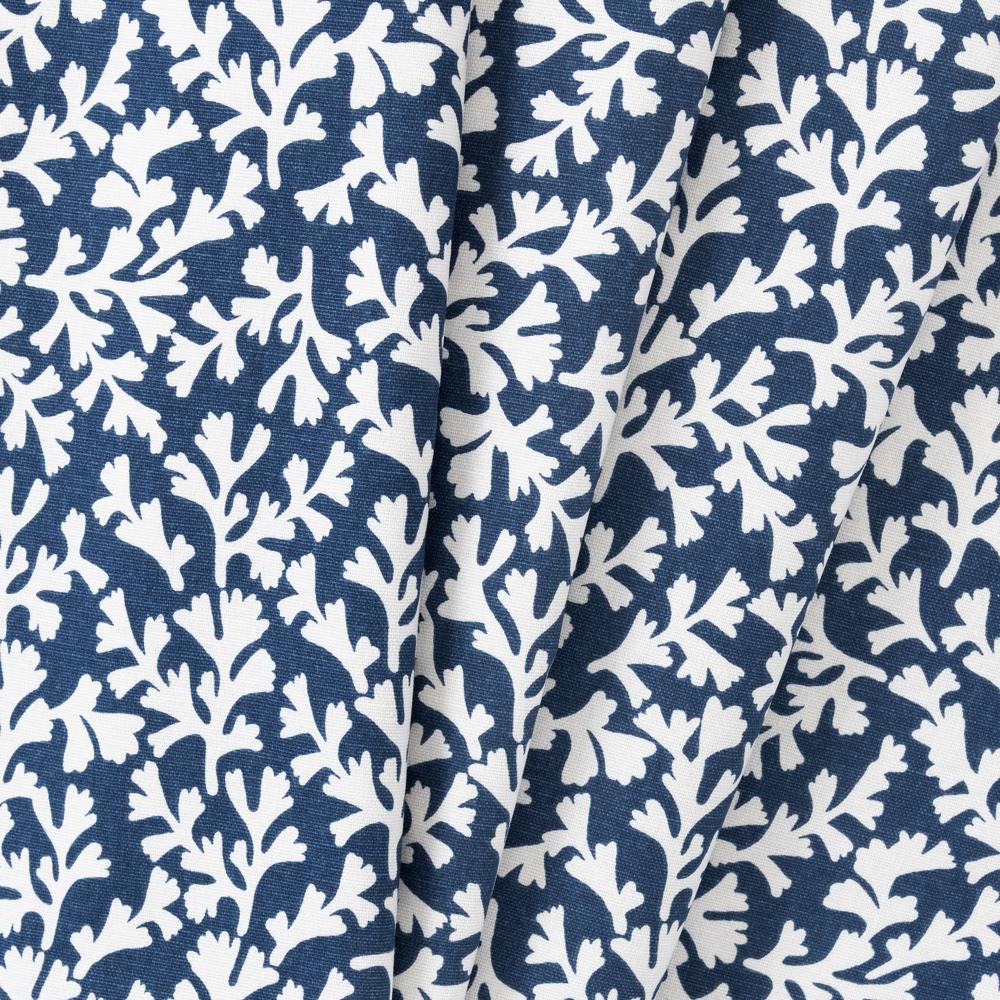 Ellis Curtain Sea Tumble 3" Rod Pocket 100% Cotton Machine Wash and Dry Tailored Valance 50" x 16" Navy