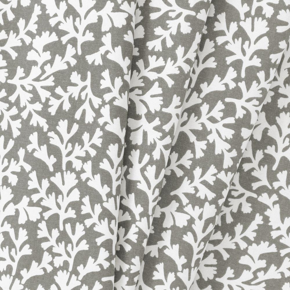 Ellis Curtain Sea Tumble Window Treatment 3" Rod Pocket 100% Cotton Curtain Panel Pairs Grey