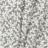 Ellis Curtain Sea Tumble Window Treatment 3" Rod Pocket 100% Cotton Curtain Panel Pairs Grey