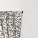 Ellis Curtain Sea Tumble Window Treatment 3" Rod Pocket 100% Cotton Curtain Panel Pairs Grey