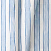 Ellis Curtain Saratoga Stripe 100% Cotton Tailored Rod Pocket Valance 50" x 16" Blue