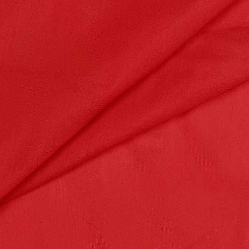 Ellis Stacey 3" Rod Pocket High Quality Fabric Solid Color Window Lined Swag Set Red