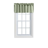 Ellis Stacey 3" Rod Pocket High Quality Fabric Solid Color Window Lined Filler Valance 42"x13" Sage