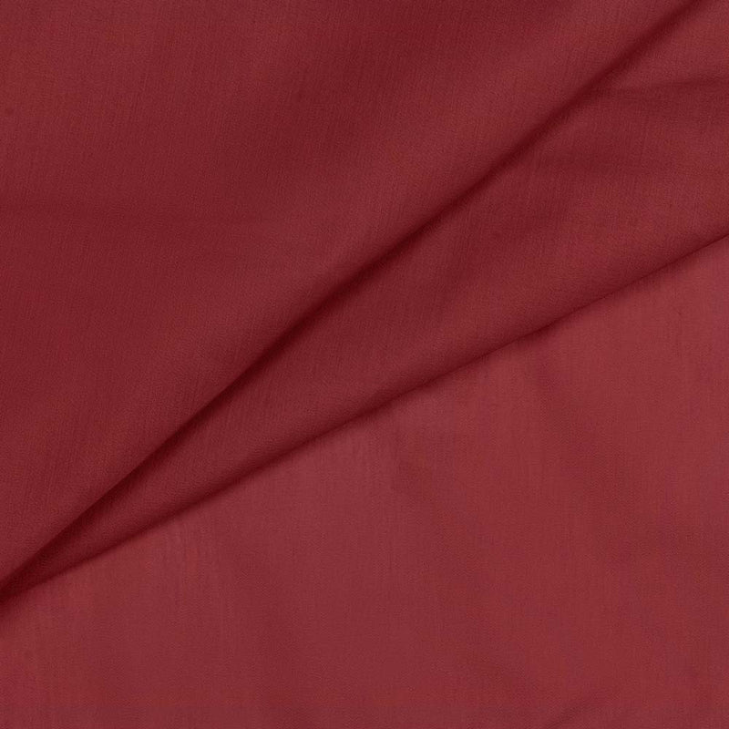 Ellis Stacey 3" Rod Pocket High Quality Fabric Solid Color Window Lined Filler Valance 42"x13" Merlot