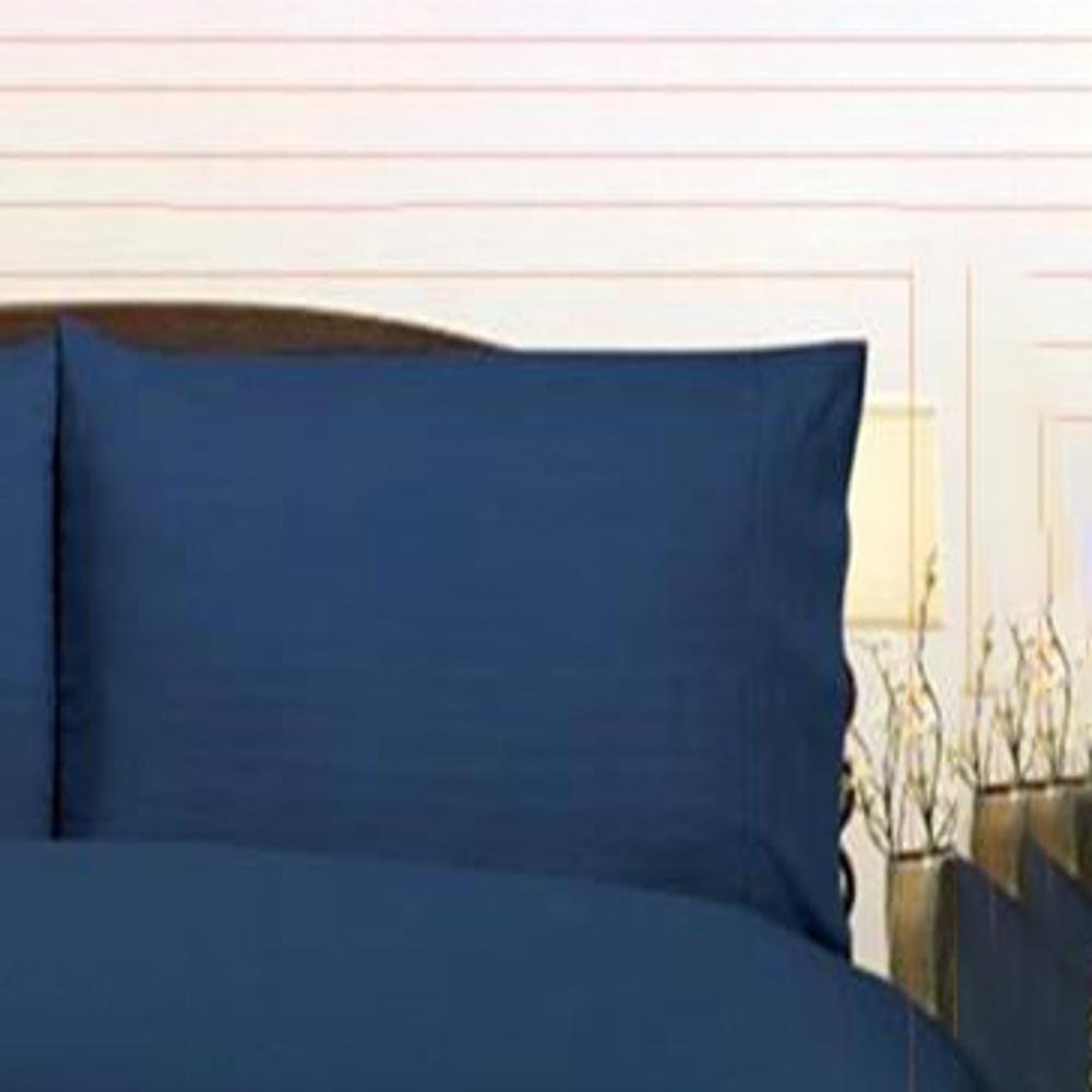 Plazatex Embossed Dobby Stripe 90GSM Microfiber Soft Comforter & Sheet Set 12 Colors