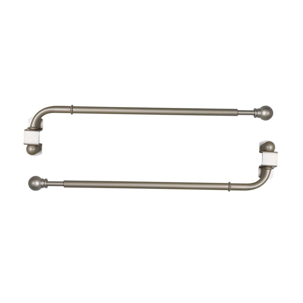 Versailles Swing Arm With Ball Finial Pair - Pewter