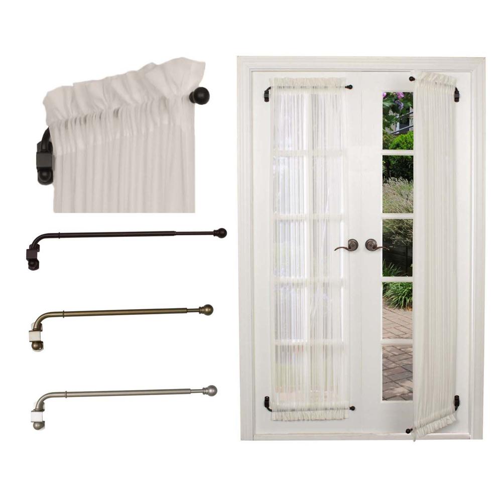 Versailles Swing Arm With Ball Finial Pair - Pewter