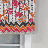 Merangerie Banded Style 3" Rod Pocket Valance 50" x 16" Sherbet by RLF Home