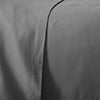 Plazatex Luxurious Ultra Soft 100% Cotton Moisture Wicking Solid Color Sheet Set Silver Gray