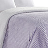 Plazatex Corduroy Lined Oversized All Season 100% Polyester Blanket King 108" x 90" Lilac