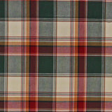 Cabin Plaid Regal Style 3" Rod Pocket Valance 50" x 17" Forest by RLF Home