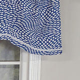 Arvana Cornice Style All Season 3" Rod Pocket Valance 50" x 17" Blue by RLF Home