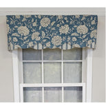 RLF Home Luxurious Modern Design Classic Basanti Petticoat Style Window Valance 50" x 15"