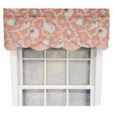 RLF Home Luxurious Modern Design Classic Windamar Petticoat Style Window Valance 50
