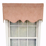 RLF Home Luxurious Modern Design Classic Miramar Regal Style Window Valance 50" x 17"