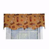 RLF Home Modern Design Classic Pin-Up Regal Style Window Valance 50