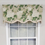 RLF Home Luxurious Modern Design Classic Summer Wind Provance Style Window Valance 50" x 16"