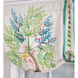 RLF Home 3" Rod Pocket High Quality Fabric Felicity Stationary Balloon Valance for Windows 50" x 23" Multi