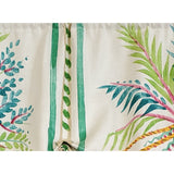 RLF Home 3" Rod Pocket High Quality Fabric Felicity Stationary Balloon Valance for Windows 50" x 23" Multi