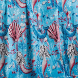 Plazatex Mermaid Micro plush Decorative All Season Blue Color 50" X 60" Throw Blanket