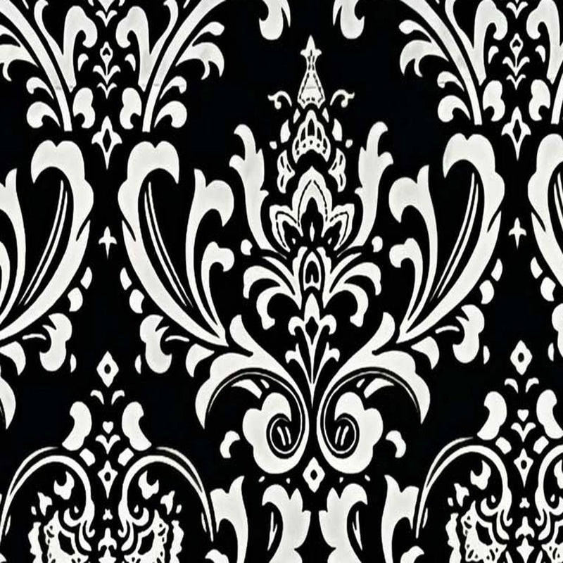 Ozbourne Cornice Syel 3" Rod Pocket Valance 50" x 17" Black by RLF Home