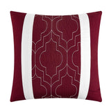 Chic Home Arlow Comforter Set Jacquard Geometric Quilted Pattern Design Bedding Berry