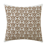 Chic Home Gabriella Cotton Comforter Set Farmhouse Theme Geometric Striped Pattern Design Bedding - Beige