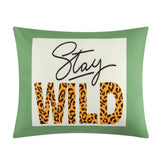 Chic Home Safari Comforter Set Big Cat Jungle Themed Pattern Print Bedding - Decorative Pillows Shams Included - 4 Piece - Multi