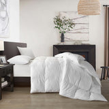 Chic Home Easeland Comforter Box Stitched Design Down Alternative Filling - White
