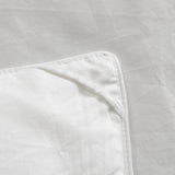 Chic Home Gianna Comforter Cotton Shell Box Stitched Design Heavy White Duck Down Filling - White