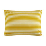 Chic Home Gibson Comforter Set Striped Hotel Collection Design Bed In A Bag Bedding - Sheets Decorative Pillows Pillowcase Sham Included - 7 Piece - Yellow