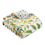 Chic Home Shea 7 Piece Quilt Set Reversible Hand Painted Floral Print Design Bed In A Bag Bedding Multi-color