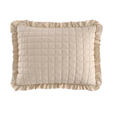 Chic Home Revel 7 Pieces Quilt Set, Diamond Stitched Crinkle Crush, Bedding Quilts Rose Pink