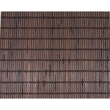 Versailles Valance Patented Ring Top Bamboo Panel Series - 12x72'', Espresso