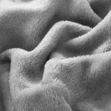 Chic Home Zahava 1 Piece Blanket Ultra Soft Fleece Microplush - Grey