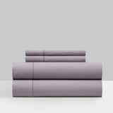 Chic Home Casey Sheet Set Solid Color Washed Garment Technique - Includes 1 Flat, 1 Fitted Sheet, and 2 Pillowcases - 4 Piece - King 108x102"