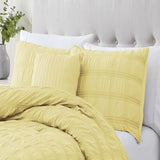 Ramallah Eliza Seersucker Comforter Set - Yellow