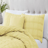 Ramallah Eliza Seersucker Comforter Set - Yellow
