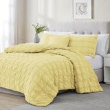 Ramallah Eliza Seersucker Comforter Set - Yellow