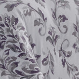 RT Designer's Collection 5 Piece Skylar Damask Printed Complement to Any Bedroom Decor Comforter Set