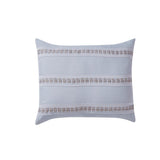 Chic Home Yvette Comforter Set Ruffled Pleated Flange Border Design Bedding Grey