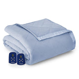 Shavel Micro Flannel Durable Heating Technology Luxuriously Soft & Warm Electric Blanket